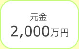 元金2,000万円